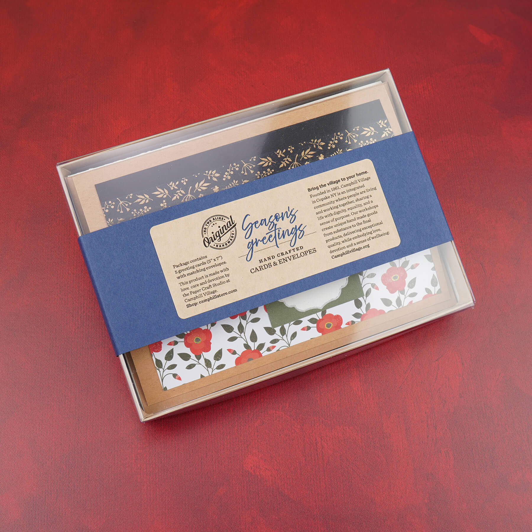 Season's Greetings - Five Holiday Cards Set