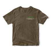 T-shirt Java Healing Plant Garden Vintage dye front