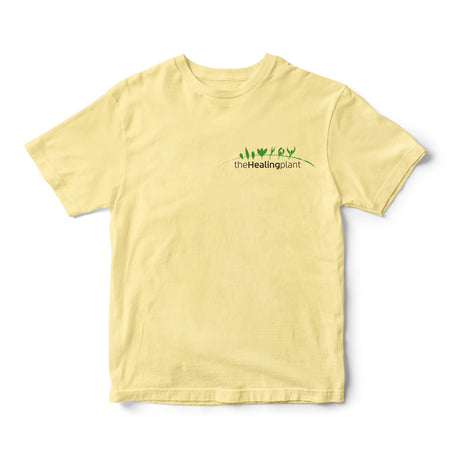 T-shirt Sunshine Healing Plant Garden Vintage dye front