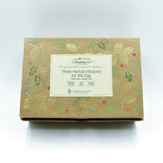 Three Herbal Infusions for the Day Certified Biodynamic Tea Gift box top