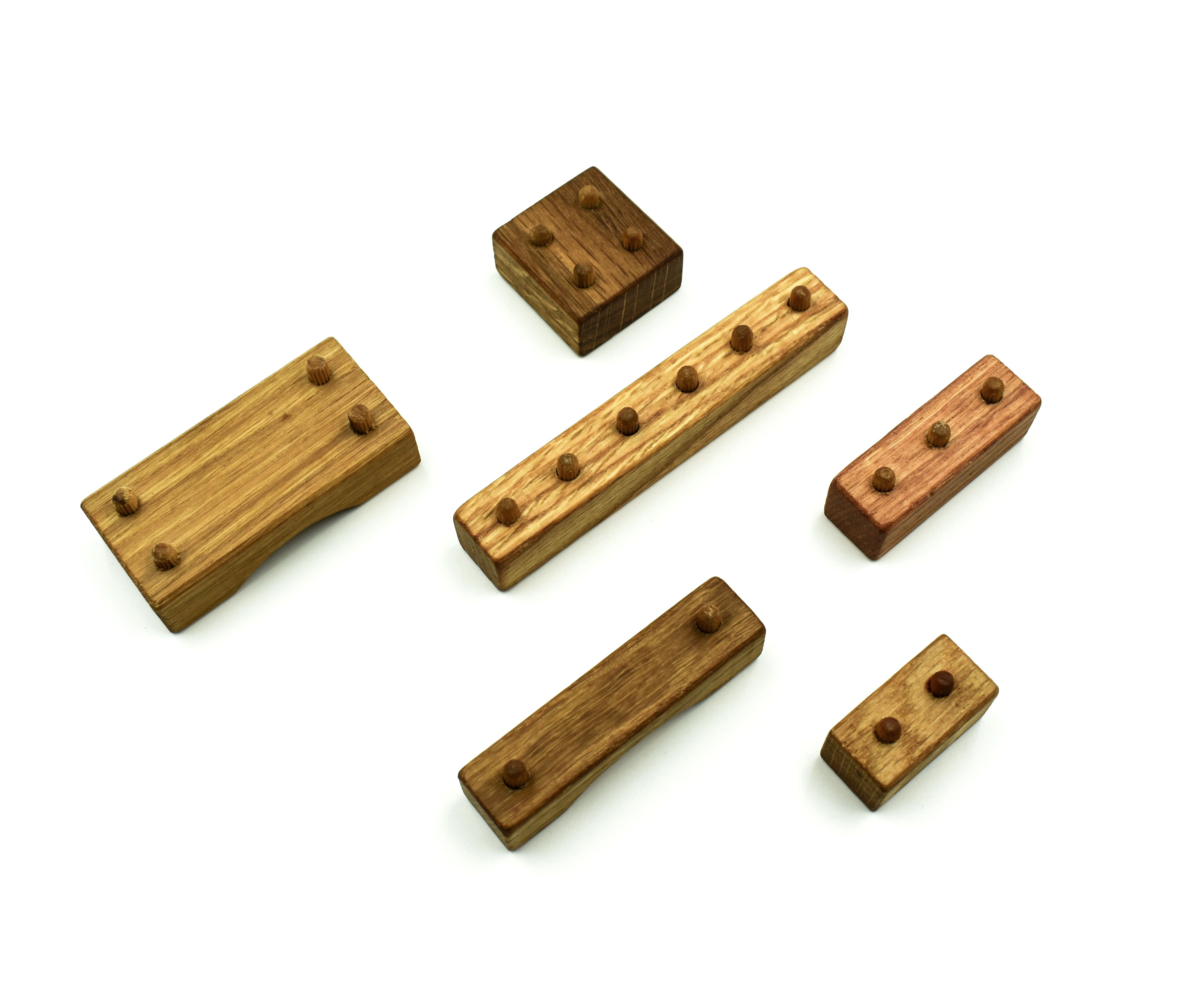 Handmade Interlocking Wooden Blocks, Camphill Village Store