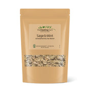 Certified Biodynamic Sage & Mint Strengthening Tea Blend 2 oz. bag front