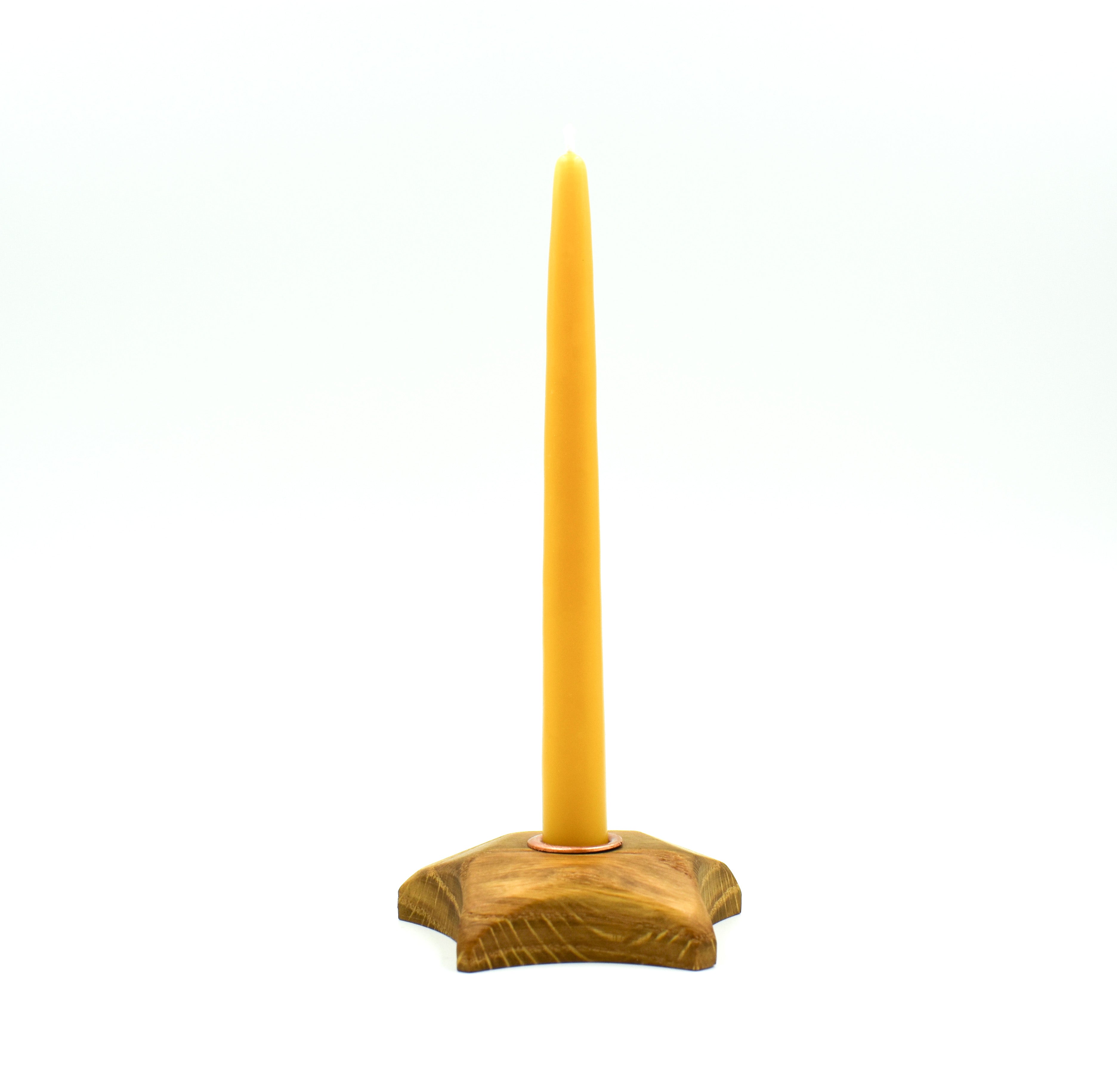 100% Beeswax Taper Candles - Golden Hill Candles