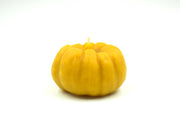 Natural Beeswax Thanksgiving Pumpkin Candle front